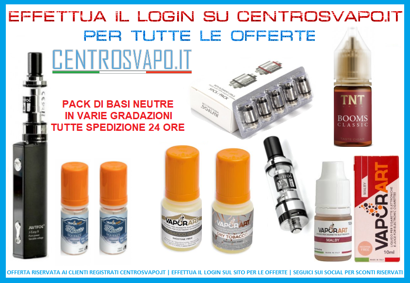 Liquidi sigaretta elettronica - Novità, promo ed offerte 