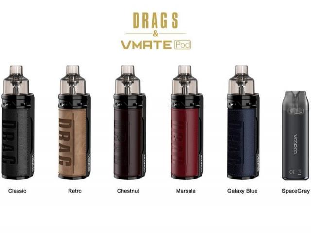 VOOPOO Drag S & Vmate Pod