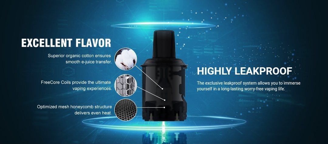 Vapefly manners r pod kit - Micro, mini, pod, eGo, e-cigars 